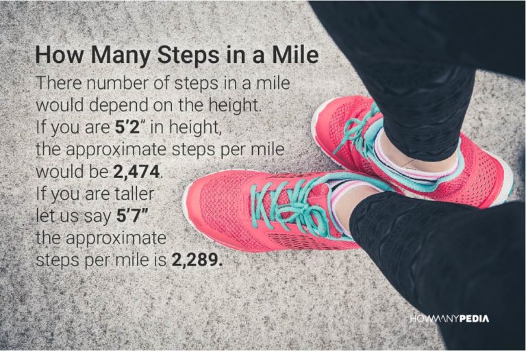 How Many Steps In A Mile 768x513 