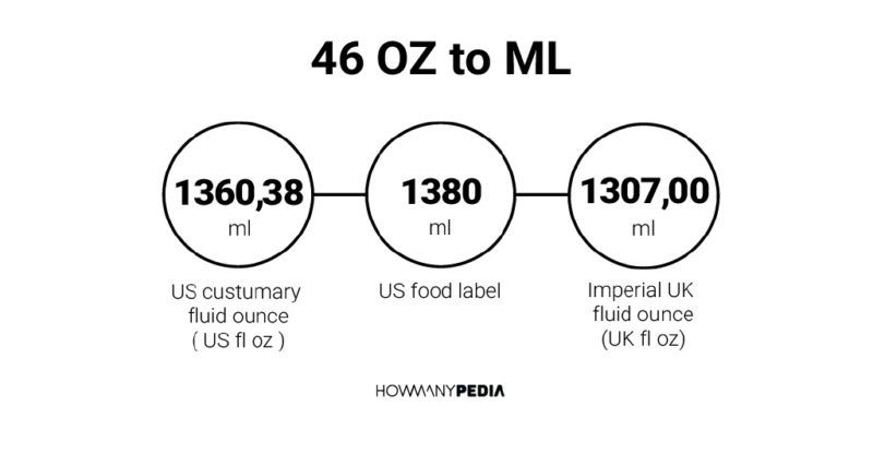 46 OZ to ML
