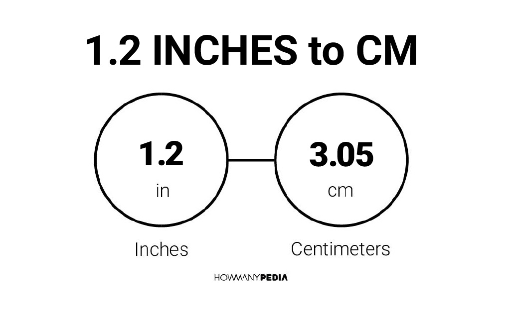 1 2 Inches To CM Howmanypedia