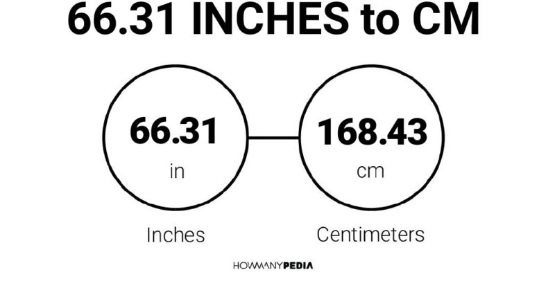 66.31 Inches to CM