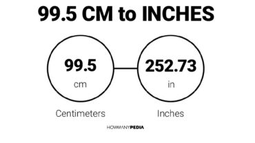 99.5 CM to Inches