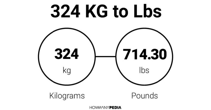 324 KG to Lbs