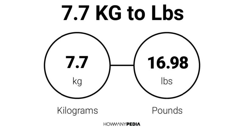 7 7 Kg To Lbs Howmanypedia Com