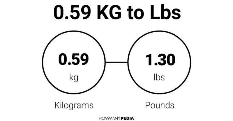 0.59 KG to Lbs