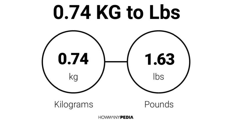 0.74 KG to Lbs – Howmanypedia.com