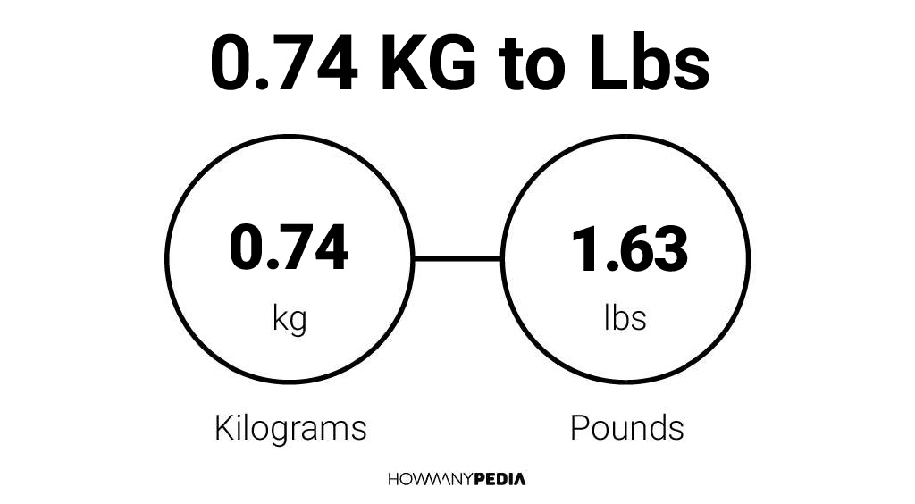 0.74 KG to Lbs – Howmanypedia.com