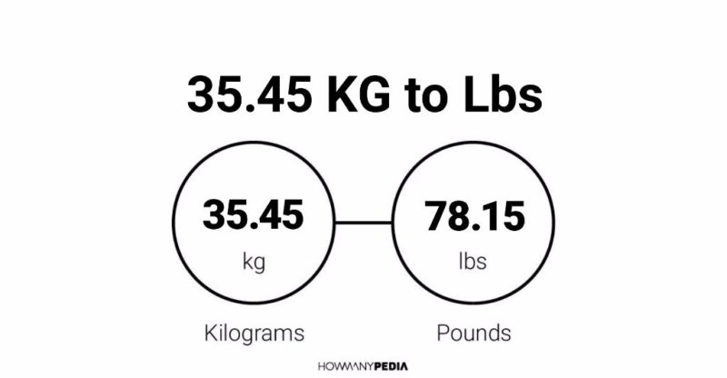 35.45 KG to Lbs