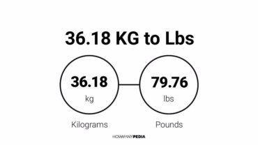 36.18 KG to Lbs