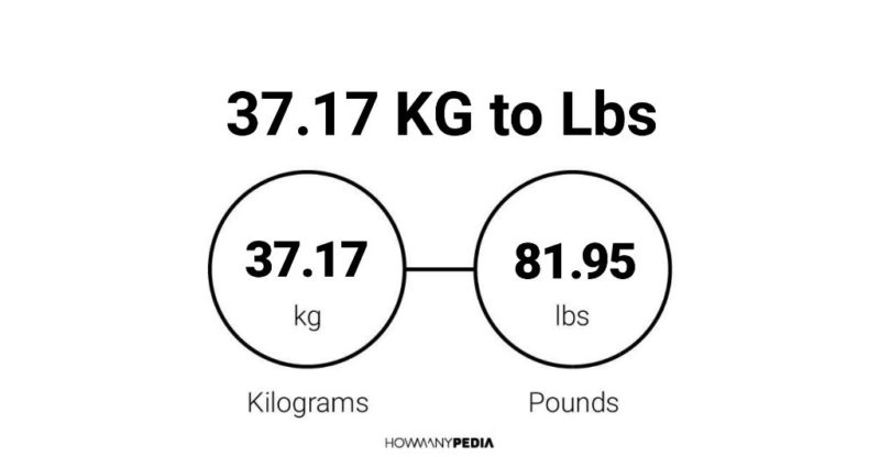 37.17 KG to Lbs