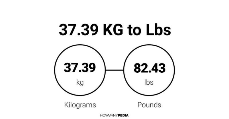 37.39 KG to Lbs