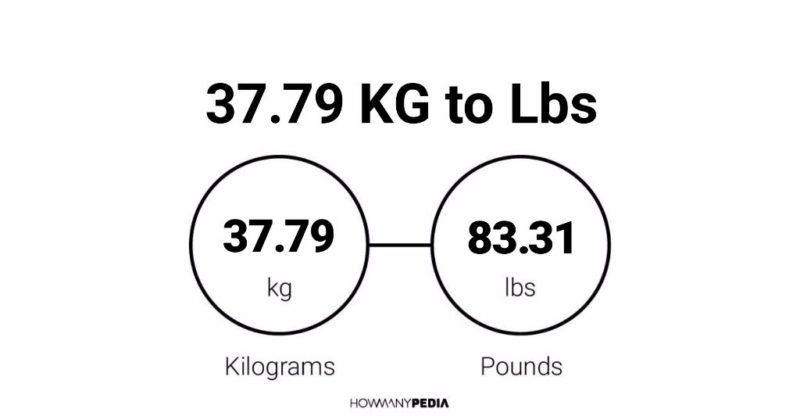 37.79 KG to Lbs