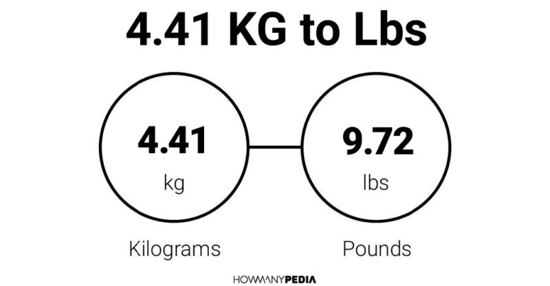 4.41 KG to Lbs