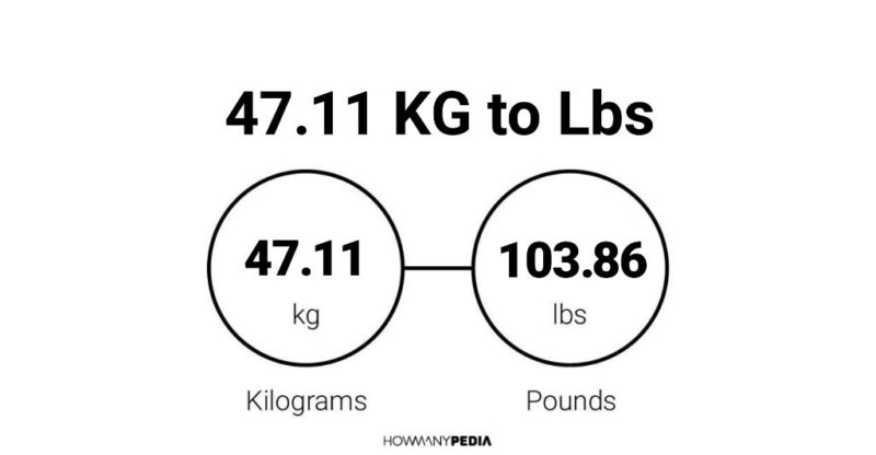 47.11 KG to Lbs