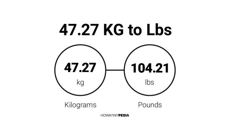 47.27 KG to Lbs