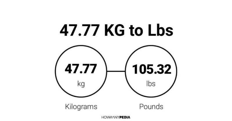 47.77 KG to Lbs