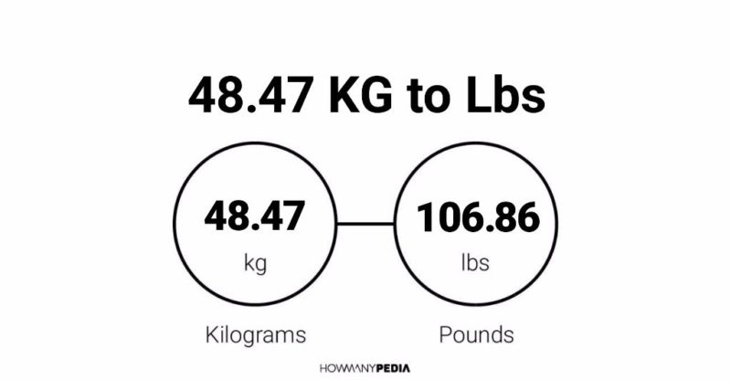 48.47 KG to Lbs