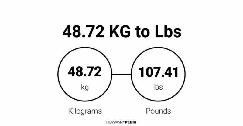 48.72 KG to Lbs