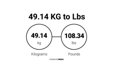 49.14 KG to Lbs