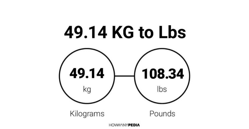 49.14 KG to Lbs