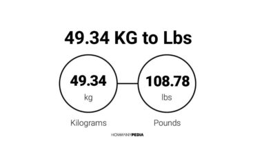 49.34 KG to Lbs