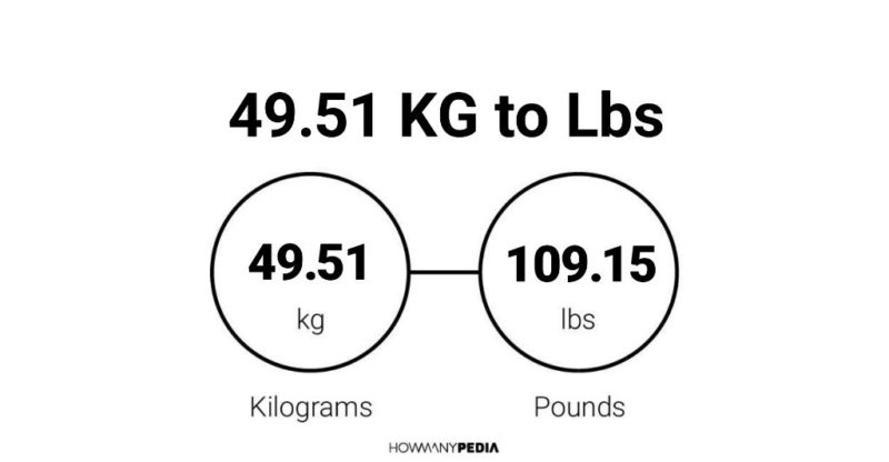 49.51 KG to Lbs