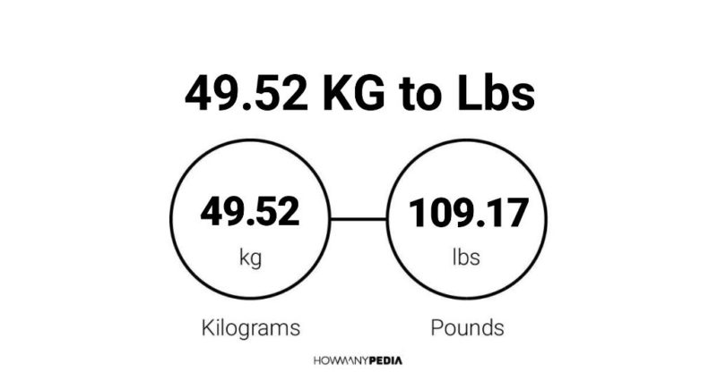 49.52 KG to Lbs