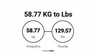 58.77 KG to Lbs