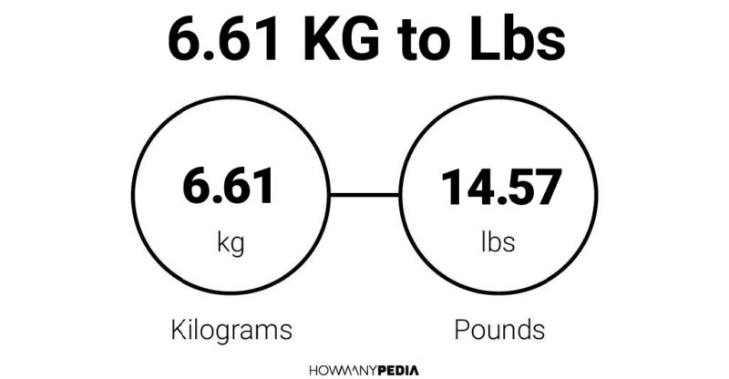 6.61 KG to Lbs