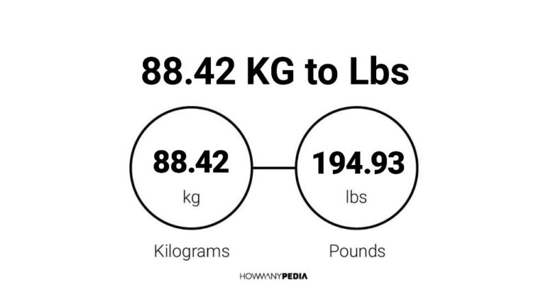 Convert 42 Kg To Lbs