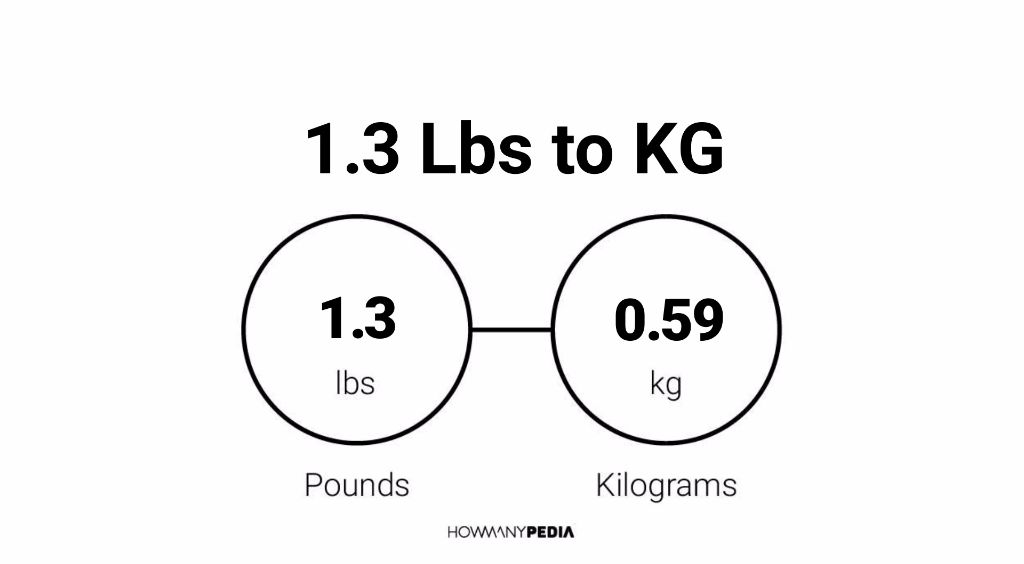 1.3 kgs sale in lbs