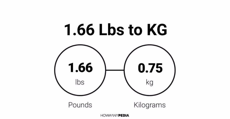 1.66 Lbs to KG