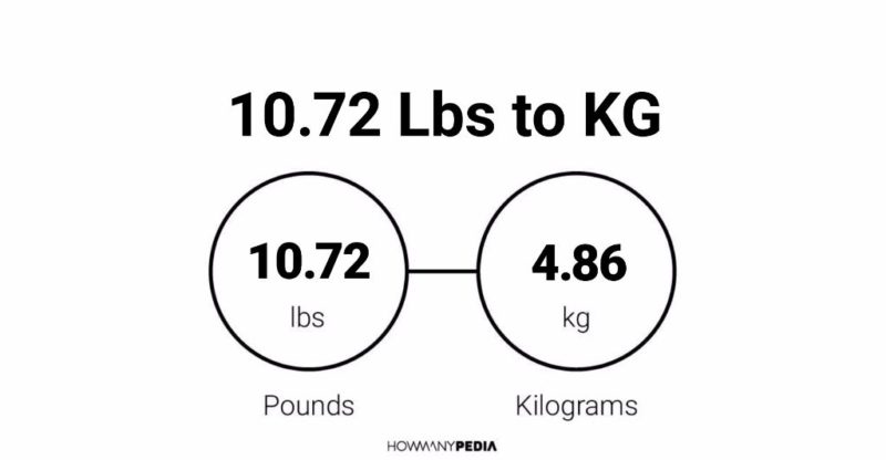 10.72 Lbs to KG