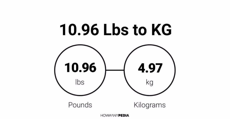 10.96 Lbs to KG