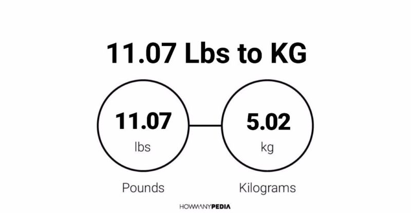 11.07 Lbs to KG