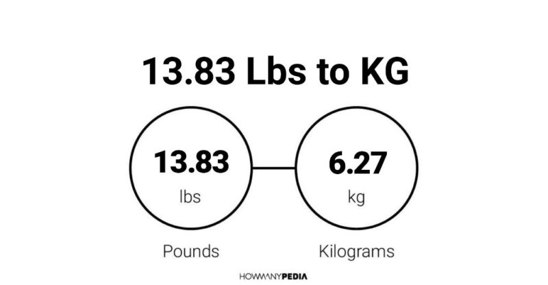 13.83 Lbs to KG