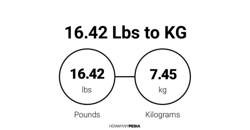 16.42 Lbs to KG