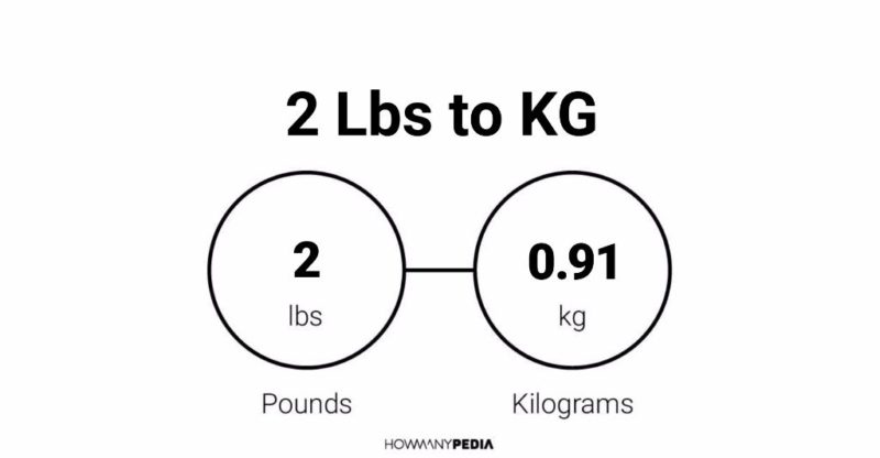 2 Lbs To KG Howmanypedia