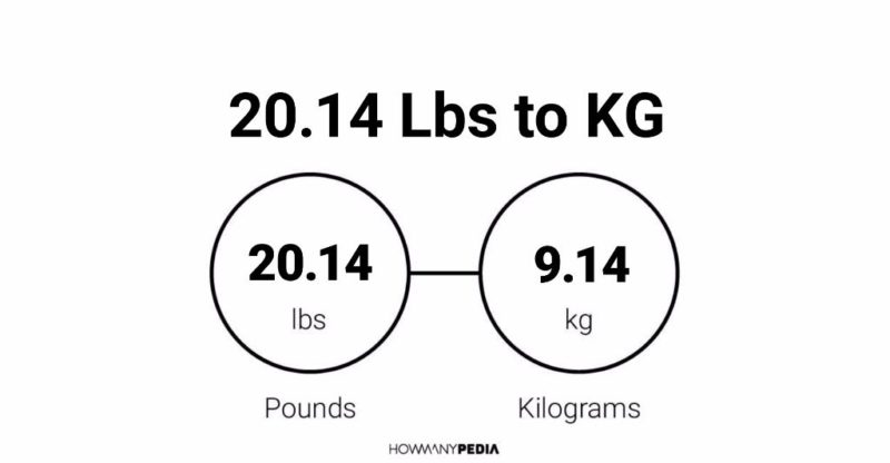 20.14 Lbs to KG