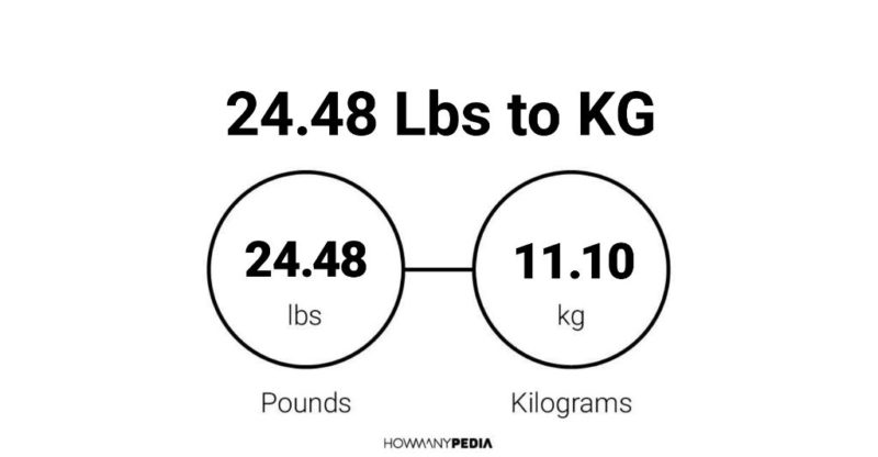 24.48 Lbs to KG