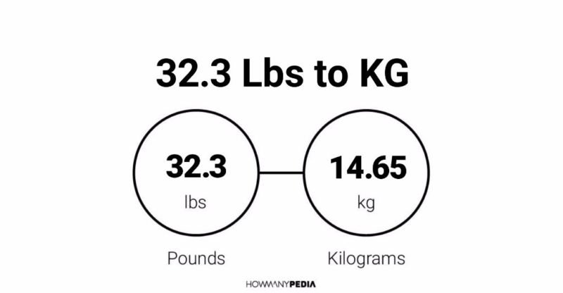 32.3 Lbs to KG