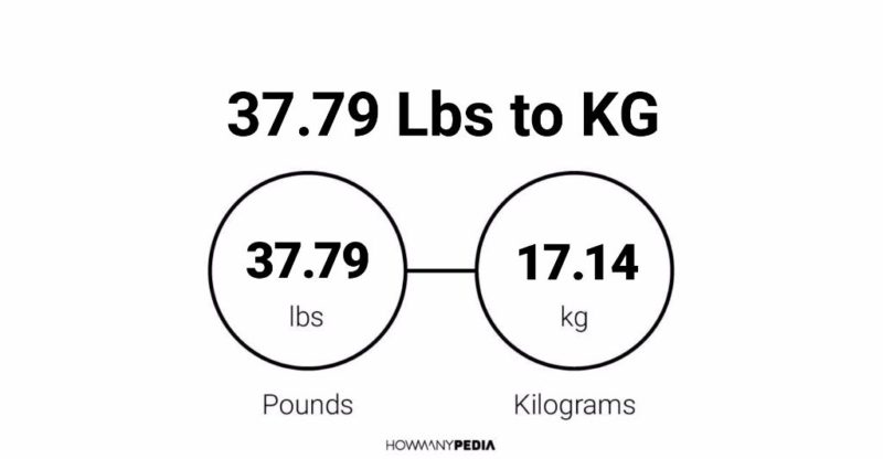 37.79 Lbs to KG