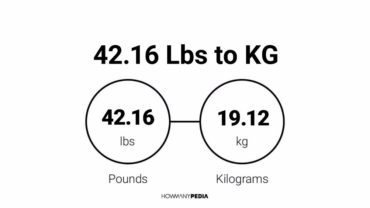 42.16 Lbs to KG