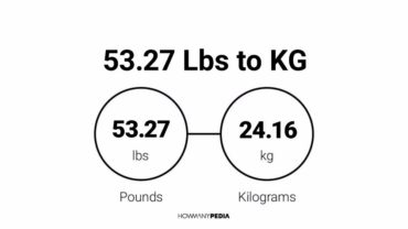 53.27 Lbs to KG