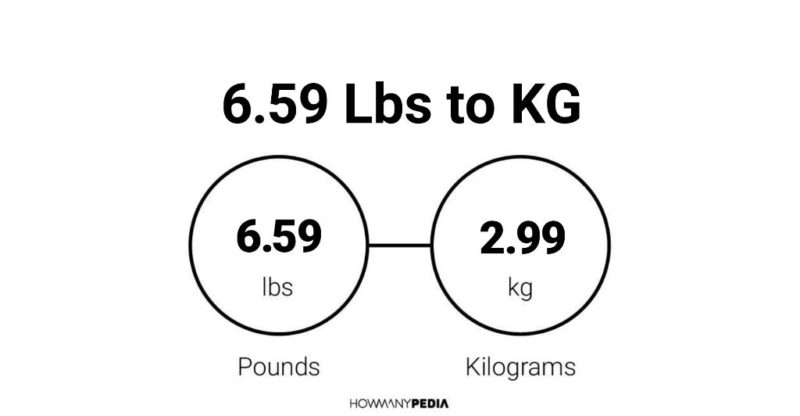 6.59 Lbs to KG