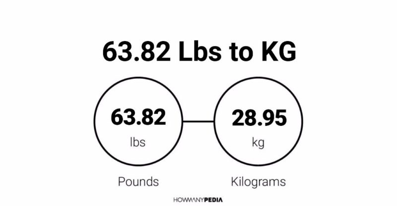 63.82 Lbs to KG