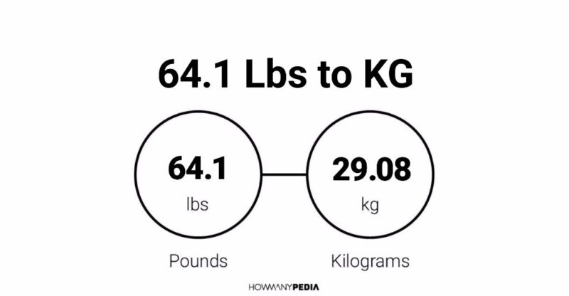 64.1 Lbs to KG