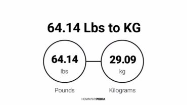 64.14 Lbs to KG