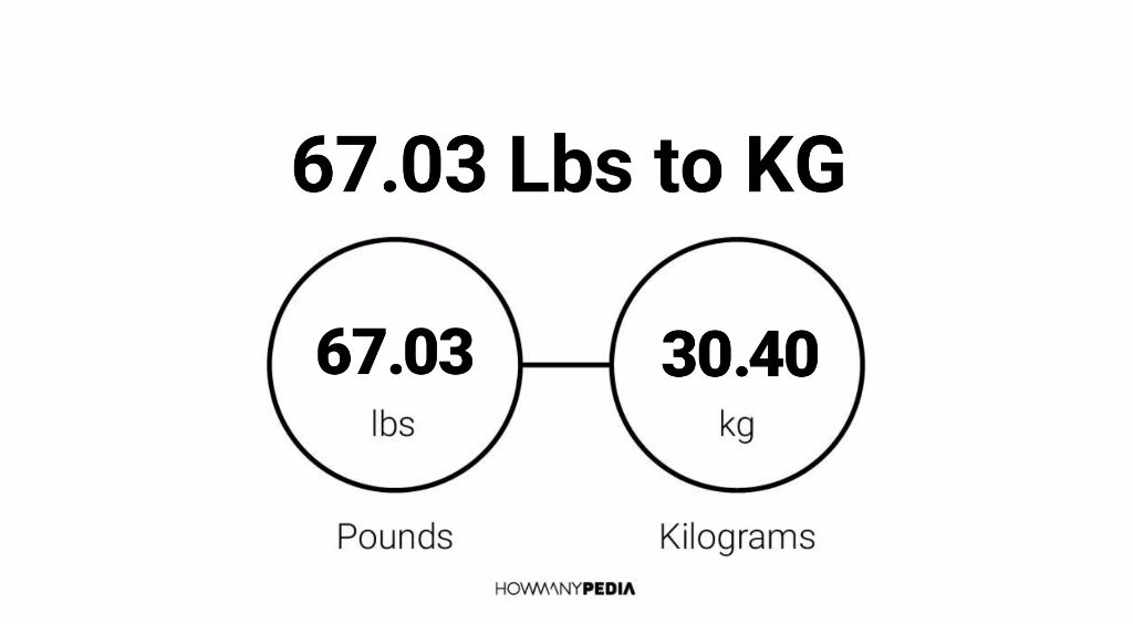 67.03 Lbs to KG - Howmanypedia.com