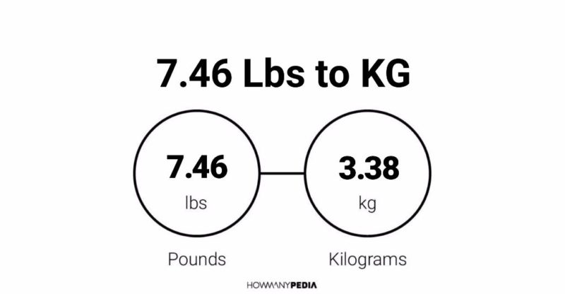 7.46 Lbs to KG