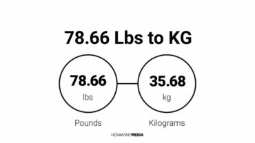 78.66 Lbs to KG